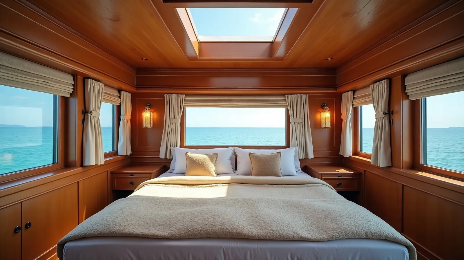 Cabin Phinisi Charters Indonesia - Indonesia yacht charter