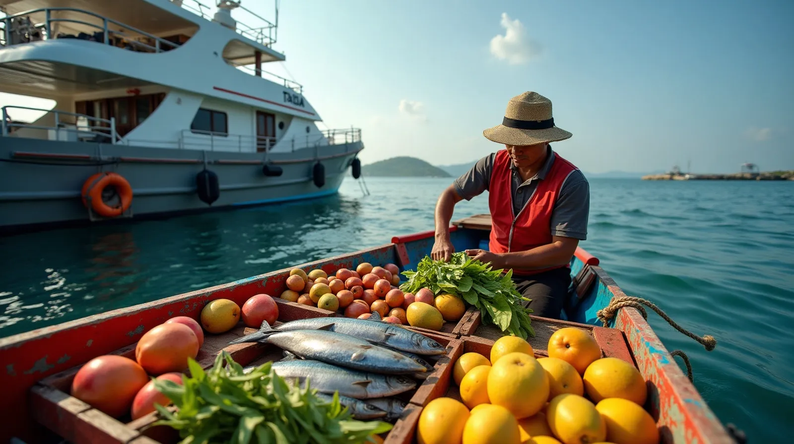 Provisioning Stops Indonesia Archipelago - Indonesia yacht charter