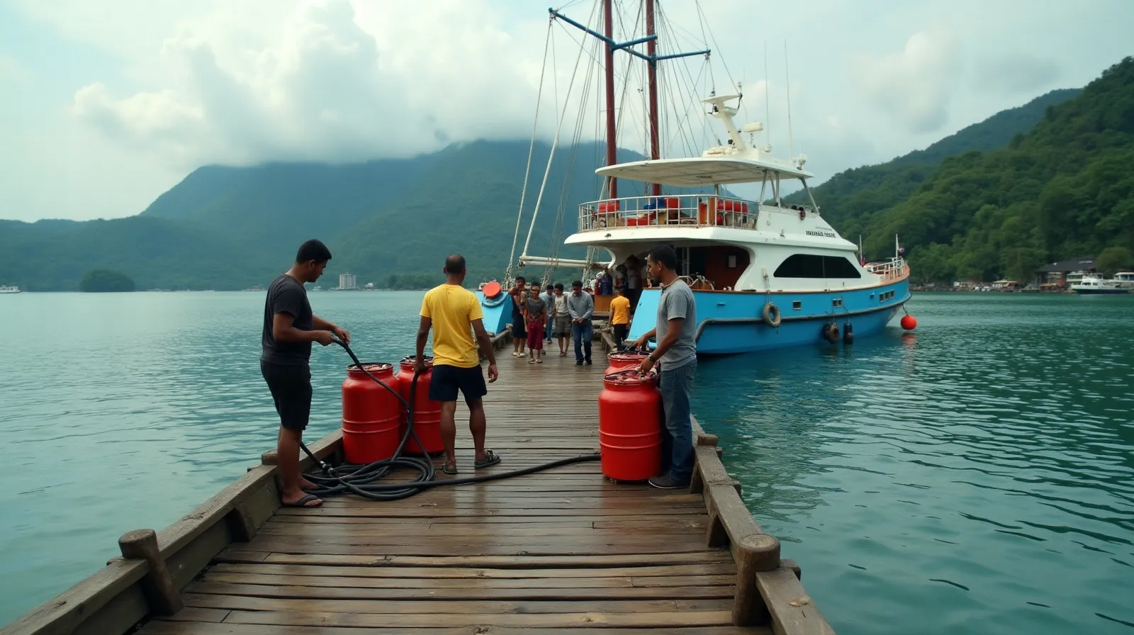 Remote Fuel Stops Expedition Yachts Indonesia - Indonesia yacht charter